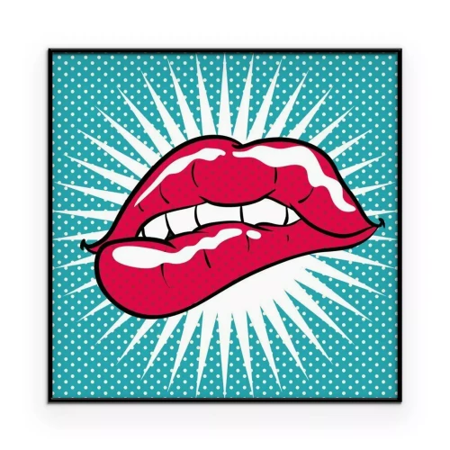 Poster Pop art achtergrond