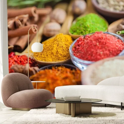 Sticker Spice, voedsel, Indisch.