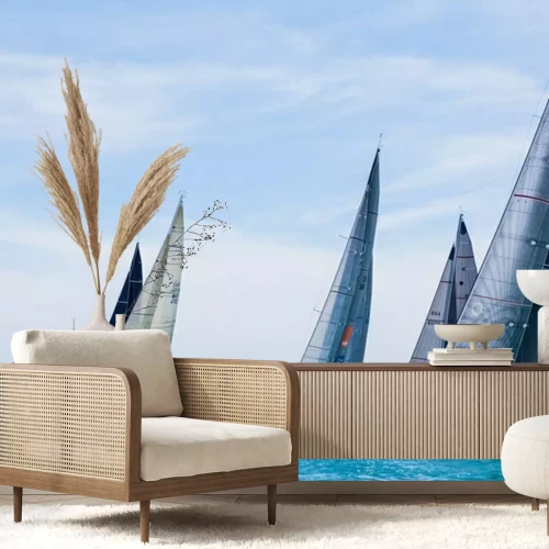 Fotobehang Zeilregatta in Thailand