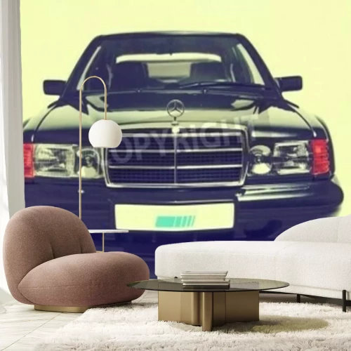 Fotobehang Mercedes 190E Evolution ii diecast car