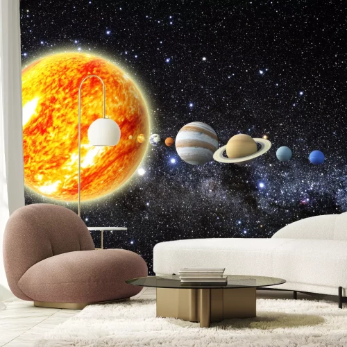 Fotobehang Motief met het zonnestelsel