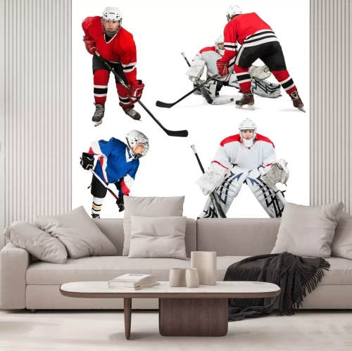 Sticker IJshockey, Ice, Ice-skating.