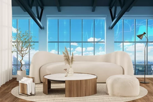 Visualisatie van het product