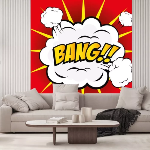 Sticker Pop art design.