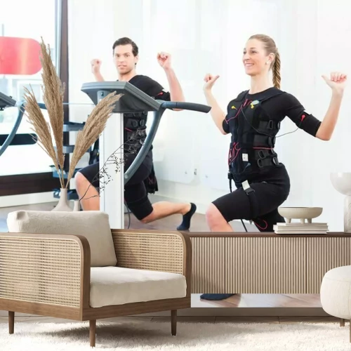 Fotobehang EMS fitness training