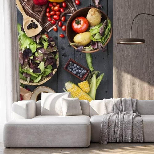 Fotobehang Herfstgroenten