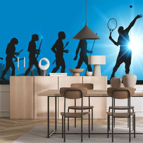 Sticker Hommes Evolution Tennis