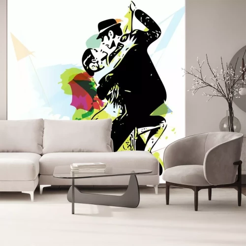 Fotobehang Latijns-Amerikaans danspaar