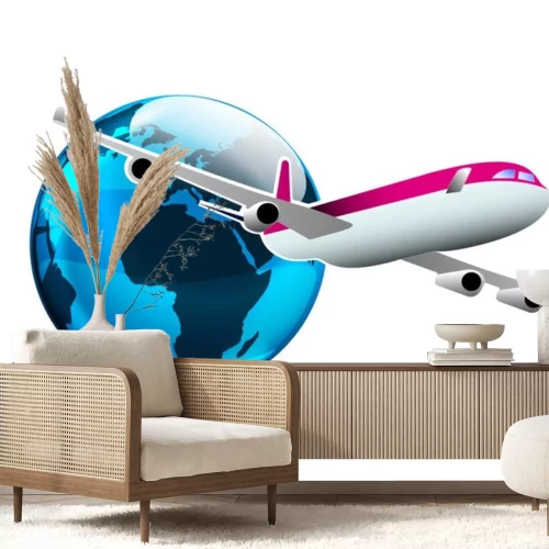 Sticker aereo, vacanze, vacanza, Volare