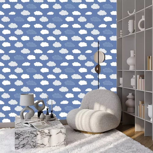 Behang Wolken in Scania-stijl