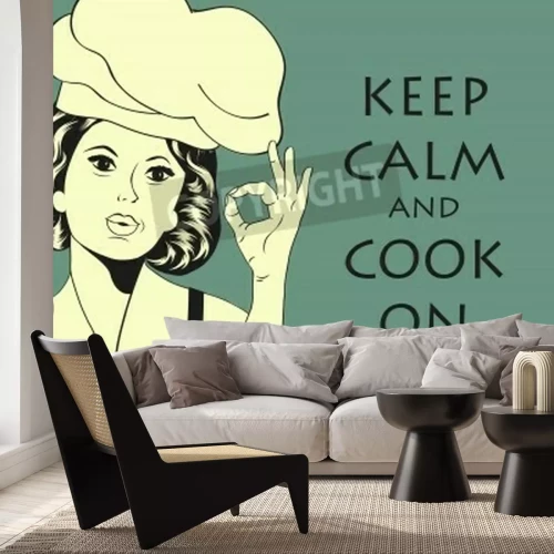 Fotobehang Pop art kok