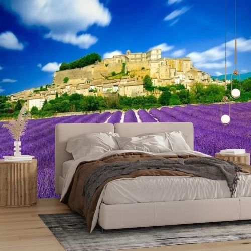 Fotobehang Lavendelvelden in Frankrijk - Provence