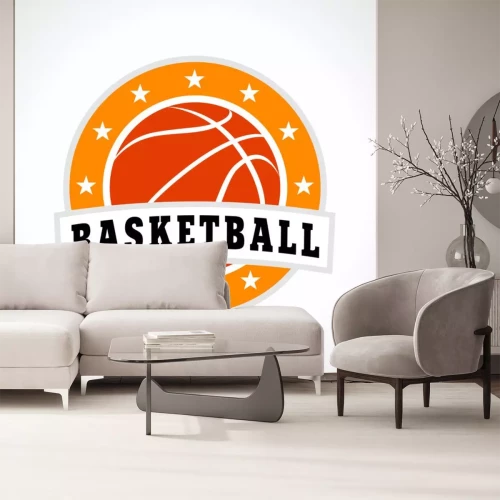Sticker Basketbal embleem logo