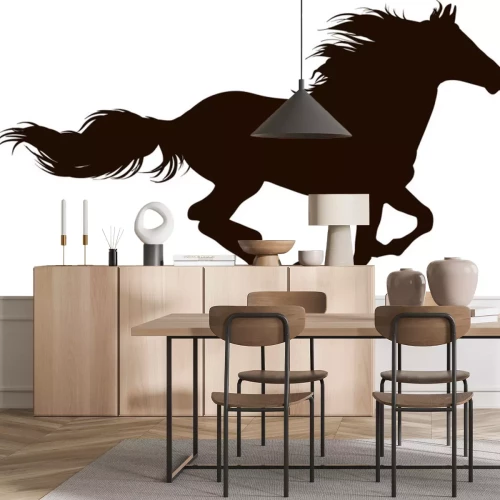 Sticker Paard in galop