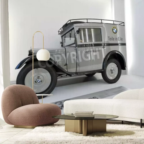 Fotobehang MUNICH - JUNE 8: BMW 3/15 PS, the first car produced by BMW on display in BMW Museum on June 8, 2013 in Munich