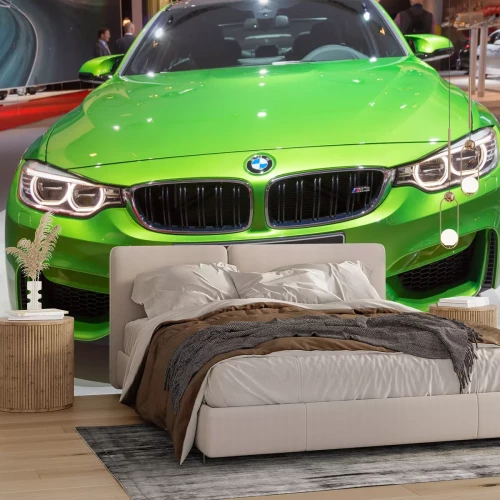 Fotobehang AMSTERDAM - APRIL 16, 2015: BMW M3 at the AutoRAI 2015.