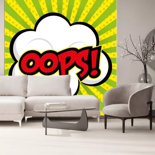 Sticker Pop art design.