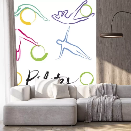 Sticker pilates
