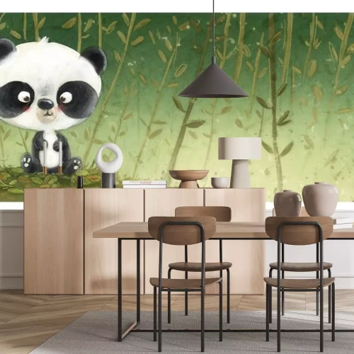 Sticker oso panda pequeño