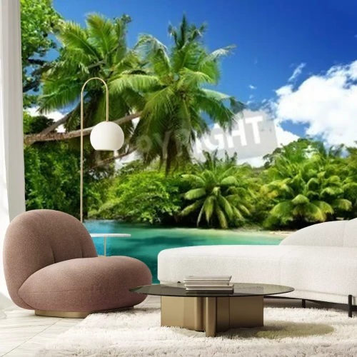 Fotobehang De tropen op een zomerse dag