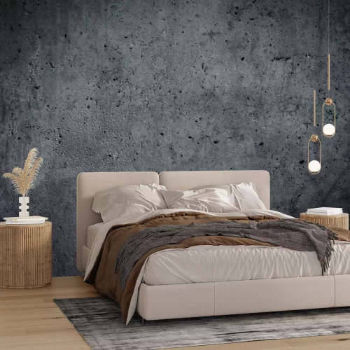 Fotobehang Oud grijs beton