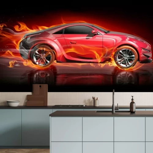 Fotobehang Modern autoconcept