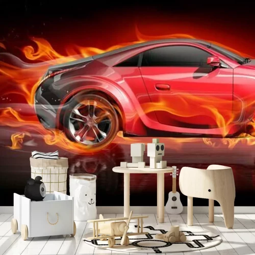 Fotobehang Modern autoconcept