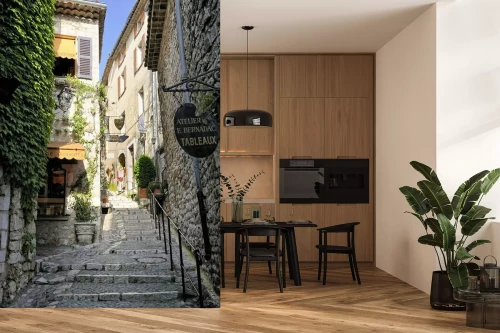 Visualisatie van het product