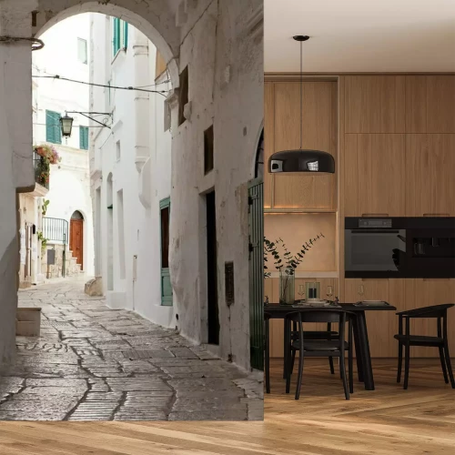 Fotobehang Ostuni, Puglia, Italia