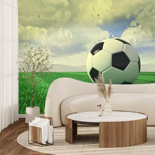 Sticker vintage voetbal