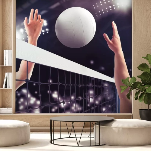 Sticker Volleybal wedstrijd