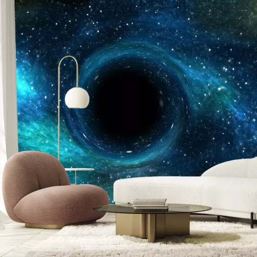 Fotobehang Zwart gat in de ruimte