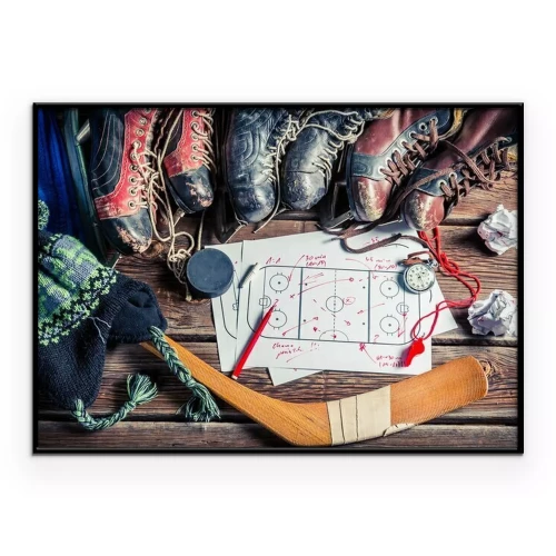 Poster Formation tactics in hockey matches