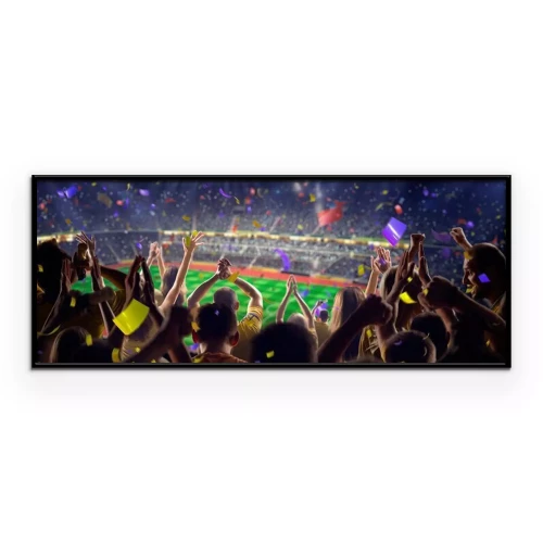 Poster Voetbalfans in het stadion