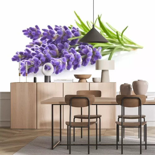 Sticker Lavendel bloem close-up