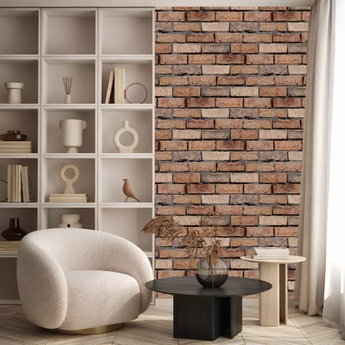 Behang Expressieve decoratieve baksteen