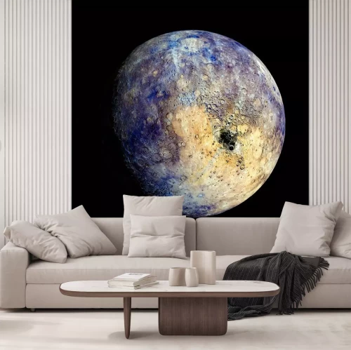 Fotobehang Realistisch planeetoppervlak