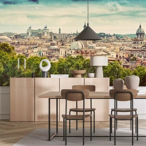 Fotobehang Panorama van het oude Rome