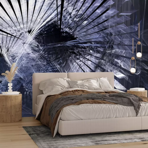 Fotobehang Abstracte Vleugels in 3D