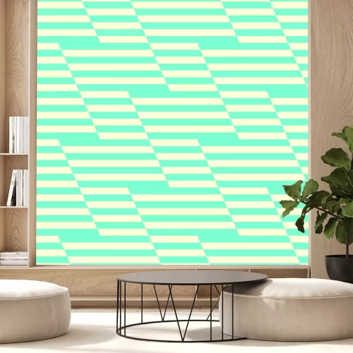 Sticker Geometrische naadloze patroon achtergrond.