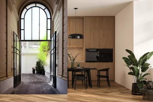 Visualisatie van het product