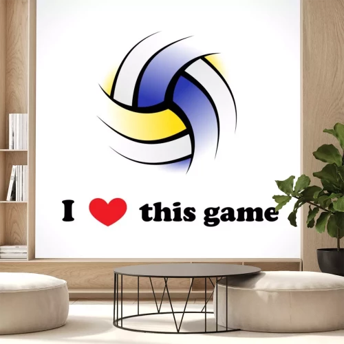 Sticker ik hou van dit spel