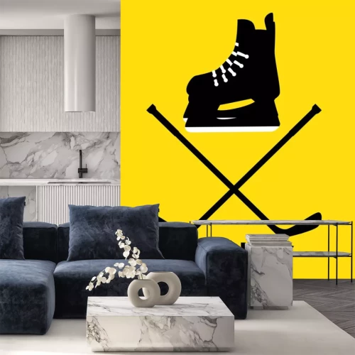 Sticker Hockey Sport ontwerp