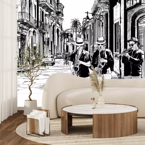 Fotobehang Jazzmuziek in Cuba