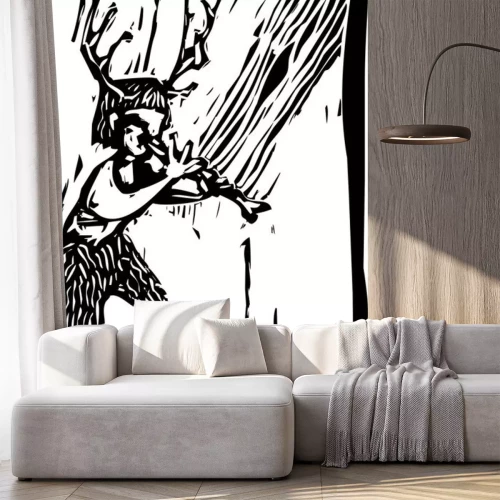 Sticker Woodland Faun