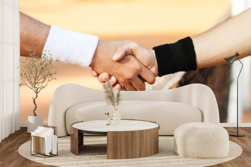 Visualisatie van het product