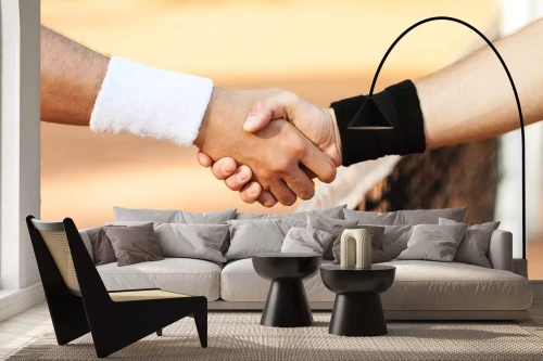 Visualisatie van het product