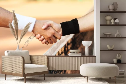 Visualisatie van het product