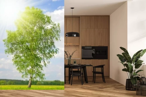 Visualisatie van het product