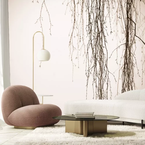 Fotobehang Dunne berkentakjes